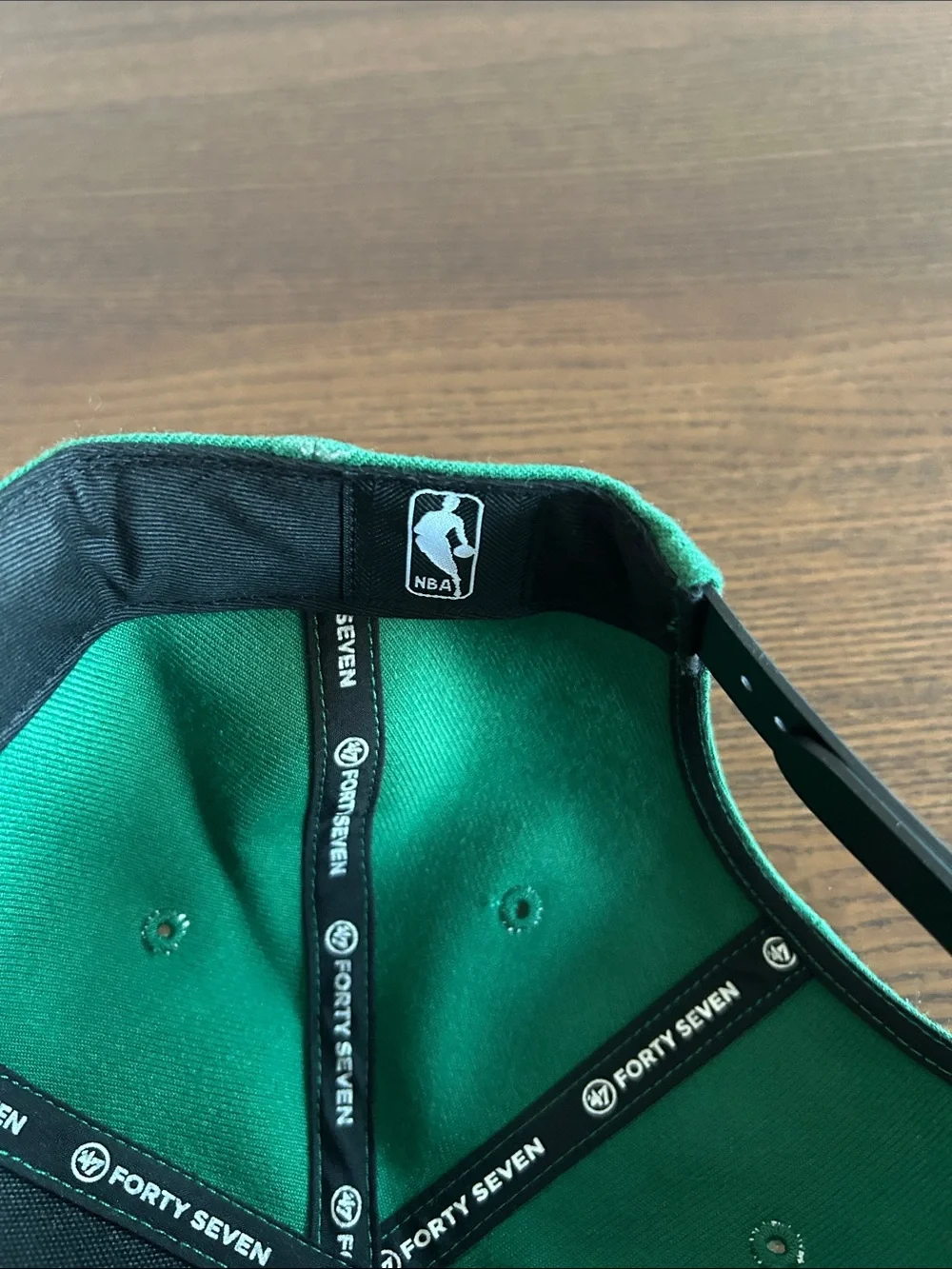 47 Captain Boston Celtics Green & Black Snapback Cap